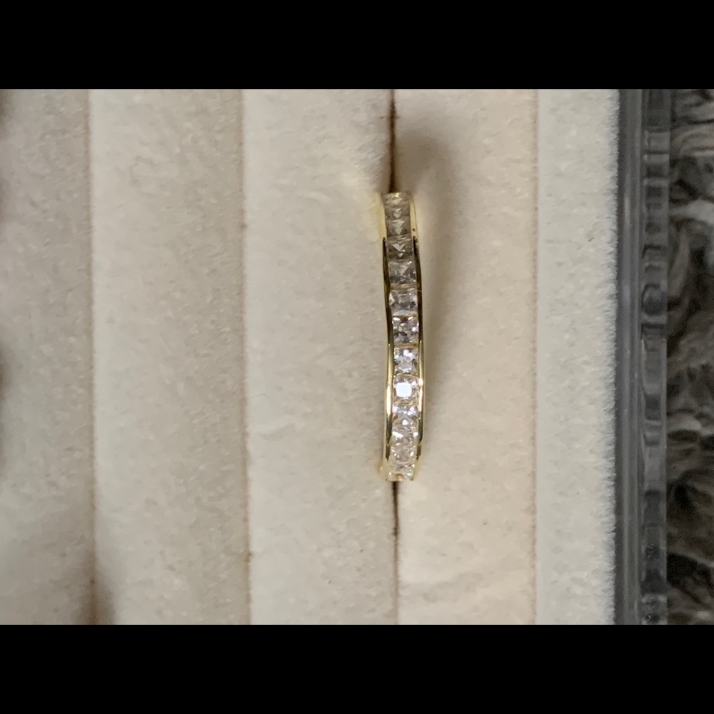 cute gold plated ring